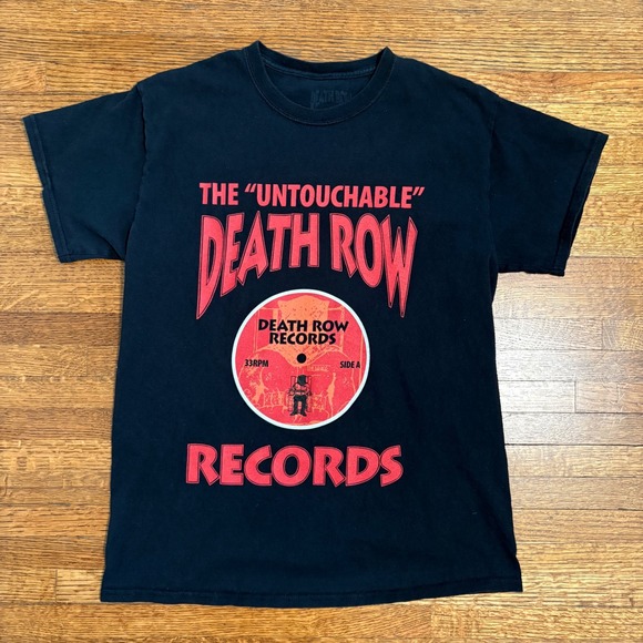 The Untouchable Death Row Records T Shirt Hip Hop Rap Music Tee Size Medium - Picture 1 of 5